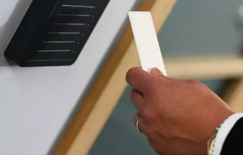 access control systems for business such as card readers